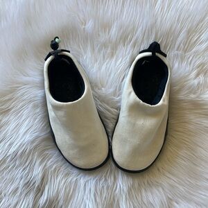 Cream Slip-On Shoes